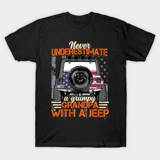 Jeep Grandpa Quotes T-Shirt